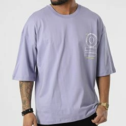 Top 10 😀 Tee 👚 Shirt FT-6105 Lila de 2Y Premium 😉 -2Y Premium Soldes 2y premium 308353 FT 6105 LILA 20220310T160215 04