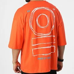 Meilleure affaire ✨ Tee 👕 Shirt FT-6105 Orange de 2Y Premium 🎁