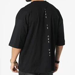 Meilleure vente 🌟 Tee 👕 Shirt FT-6118 Noir de 2Y Premium 😉 -2Y Premium Soldes 2y premium 308371 FT 6118 BLACK 20220310T142418 04