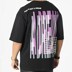 Promo ❤️ Tee 👕 Shirt FT-6114 Noir de 2Y Premium 😉 -2Y Premium Soldes 2y premium 308386 FT 6114 BLACK 20220310T142110 04