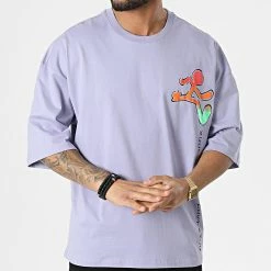 Acheter 🛒 Tee 👚 Shirt FT-6106 Lavande de 2Y Premium 🤩 -2Y Premium Soldes 2y premium 308388 FT 6106 LILAC 20220310T143548 03