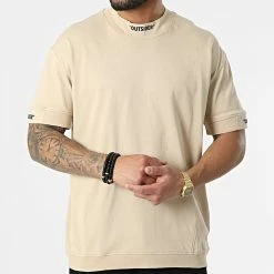 Meilleure vente 😍 Tee 👚 Shirt FT-6095 Beige de 2Y Premium 🧨 -2Y Premium Soldes 2y premium 308403 FT6095 BEIGE 20220310T155742 03