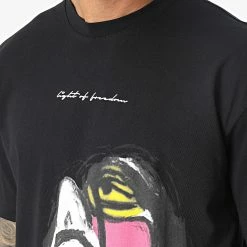 Meilleur prix 🌟 Tee 👕 Shirt FT-6111 Noir de 2Y Premium 🎁 -2Y Premium Soldes 2y premium 308412 FT 6111 BLACK 20220310T142344 02