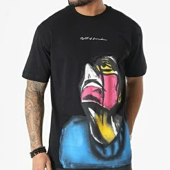 Meilleur prix 🌟 Tee 👕 Shirt FT-6111 Noir de 2Y Premium 🎁 -2Y Premium Soldes 2y premium 308412 FT 6111 BLACK 20220310T142345 03