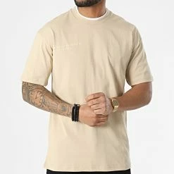 De gros 🧨 Tee 👕 Shirt FT-6110 Beige de 2Y Premium ⌛ -2Y Premium Soldes 2y premium 308425 FT 6110 BEIGE 20220310T143140 03