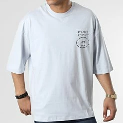 Meilleure vente 🧨 Tee 👚 Shirt FT-6128 Bleu Clair de 2Y Premium 🎉 -2Y Premium Soldes 2y premium 310580 FT 6128 LIGHT BLUE 20220329T152149 03