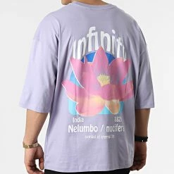 Nouveau 🎉 Tee 👚 Shirt FT-6129 Violet de 2Y Premium 🤩 -2Y Premium Soldes 2y premium 310618 FT 6129 LILAC 20220328T161238 04