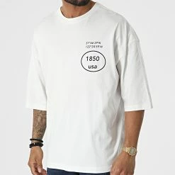 Coupon ⌛ Tee 👕 Shirt FT-6126 Blanc de 2Y Premium ⌛ -2Y Premium Soldes 2y premium 310635 FT 6126 OFF WHITE 20220324T162858 03