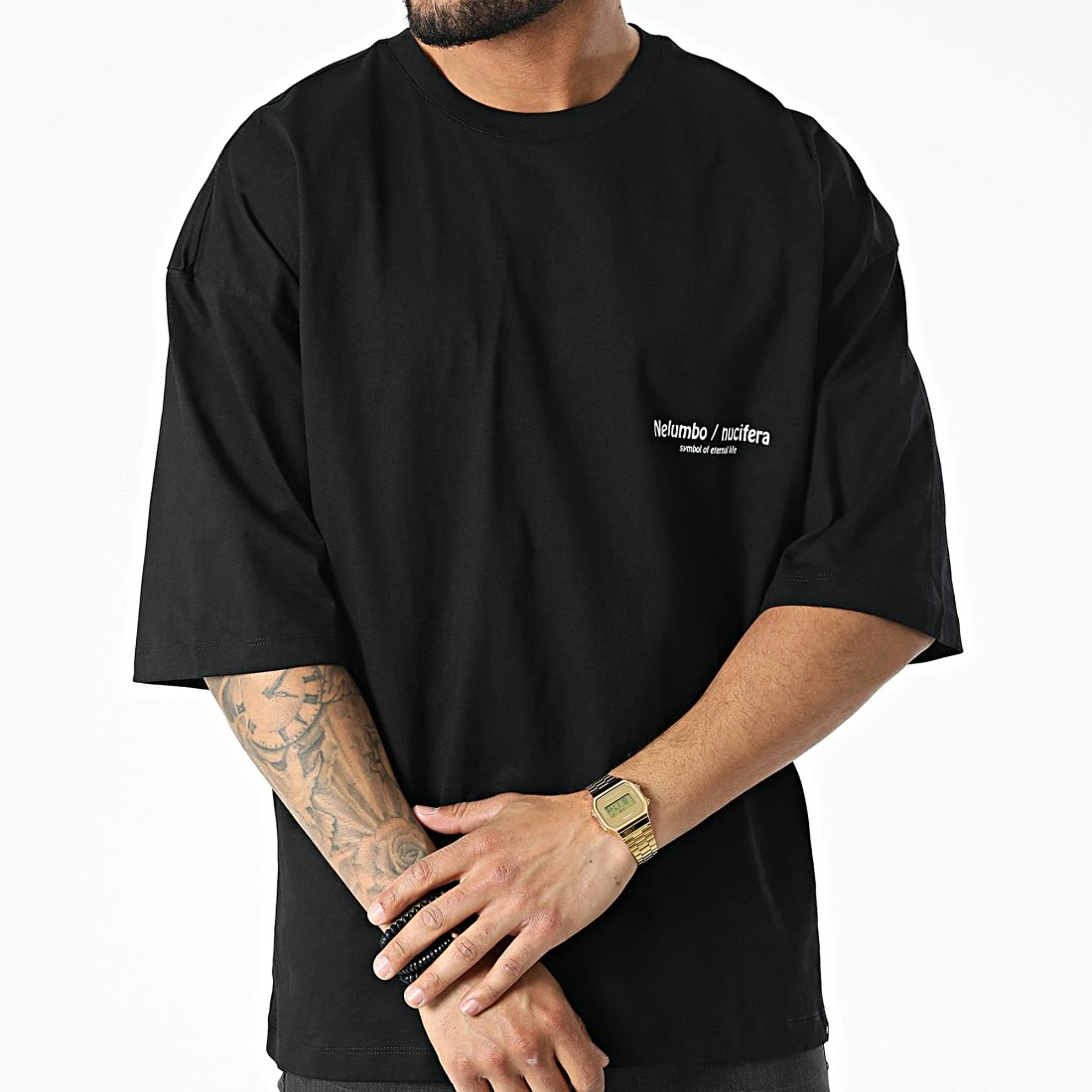 Grosses soldes 👍 Tee 👕 Shirt FT-6129 Noir de 2Y Premium 🧨 6 Grosses soldes 👍 Tee 👕 Shirt FT-6129 Noir de 2Y Premium 🧨 – Image 4