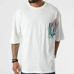 De gros 🌟 Tee 👕 Shirt FT-6138 Blanc de 2Y Premium 😉 -2Y Premium Soldes 2y premium 310650 FT 6138 ECRU 20220324T162922 04