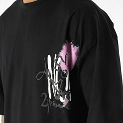 Grosses soldes ❤️ Tee 👕 Shirt FT-6138 Noir de 2Y Premium 🎉 -2Y Premium Soldes 2y premium 310652 FT 6138 BLACK 20220324T162015 02