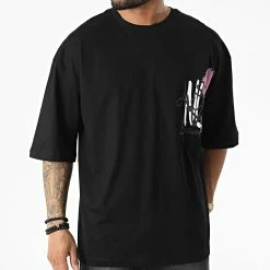 Grosses soldes ❤️ Tee 👕 Shirt FT-6138 Noir de 2Y Premium 🎉 -2Y Premium Soldes 2y premium 310652 FT 6138 BLACK 20220324T162016 03