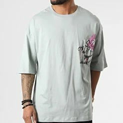 Vente flash 👏 Tee 👚 Shirt FT-6138 Gris de 2Y Premium 🛒 -2Y Premium Soldes 2y premium 310653 FT 6138 GREY 20220324T161045 04