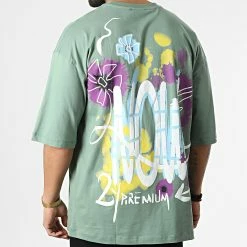 Top 10 ❤️ Tee 👚 Shirt FT-6138 Vert de 2Y Premium 😍