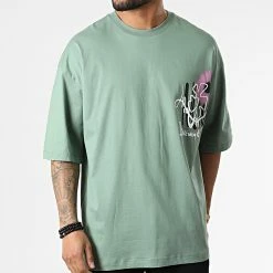 Top 10 ❤️ Tee 👚 Shirt FT-6138 Vert de 2Y Premium 😍 -2Y Premium Soldes 2y premium 310654 FT 6138 HEDGE GREEN 20220324T160827 04