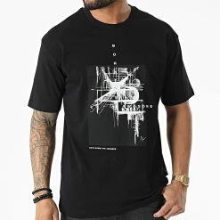 Grosses soldes 😉 Tee 👚 Shirt FT-6113 Noir de 2Y Premium ✔️