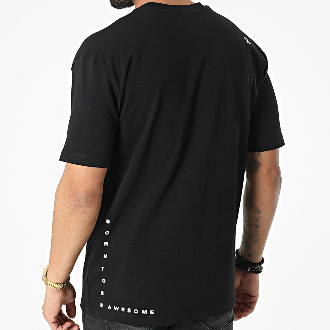 Grosses soldes 😉 Tee 👚 Shirt FT-6113 Noir de 2Y Premium ✔️ 6 Grosses soldes 😉 Tee 👚 Shirt FT-6113 Noir de 2Y Premium ✔️ – Image 4