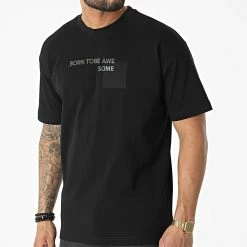 Promo 👍 Tee 👕 Shirt FT-6098 Noir de 2Y Premium 👏 -2Y Premium Soldes 2y premium 310664 FT 6098 BLACK 20220324T161954 03