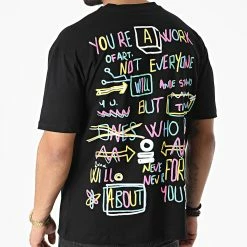 Acheter 🔥 Tee 👕 Shirt FT-6135 Noir de 2Y Premium ✔️