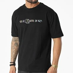 Acheter 🔥 Tee 👕 Shirt FT-6135 Noir de 2Y Premium ✔️ -2Y Premium Soldes 2y premium 310673 FT 6135 BLACK 20220324T162102 04