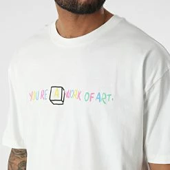 Promo ✨ Tee 👕 Shirt FT-6135 Blanc de 2Y Premium 💯 -2Y Premium Soldes 2y premium 310674 FT 6135 OFF WHITE 20220324T162748 02