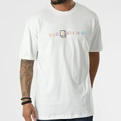 Promo ✨ Tee 👕 Shirt FT-6135 Blanc de 2Y Premium 💯 -2Y Premium Soldes 2y premium 310674 FT 6135 OFF WHITE 20220324T162750 04