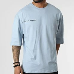 Nouveau 🎉 Tee 👚 Shirt FT-6107 Bleu Clair de 2Y Premium 🎁 -2Y Premium Soldes 2y premium 310675 FT 6107 BLUE FROG 20220324T160651 04