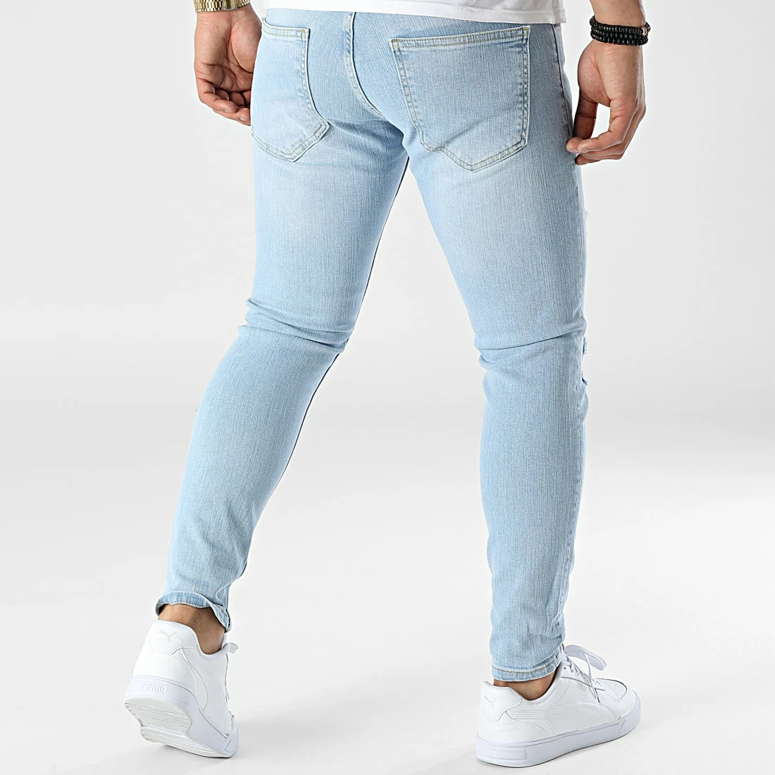 Meilleure affaire 😀 Jean Skinny B6973 Bleu Wash de 2Y Premium 🤩 6 Meilleure affaire 😀 Jean Skinny B6973 Bleu Wash de 2Y Premium 🤩 – Image 4