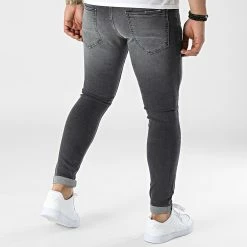Offres ✔️ Jean Skinny B6937 Gris Anthracite de 2Y Premium 😀 -2Y Premium Soldes 2y premium 310898 B6937 BLACK 20220401T154321 04