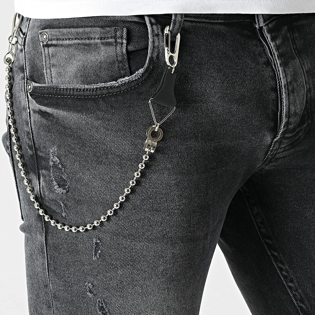 Promo ⌛ Jean Skinny B6981 Noir de 2Y Premium ❤️ 4 Promo ⌛ Jean Skinny B6981 Noir de 2Y Premium ❤️ – Image 2