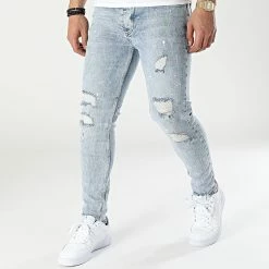 De gros 😀 Jean Skinny AT8179 Bleu Wash de 2Y Premium 😍