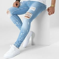 Tout neuf ⭐ Jean Skinny B6898 Bleu Wash de 2Y Premium 🔔 -2Y Premium Soldes 2y premium 310925 B6898 BLUE 20220328T160549 03