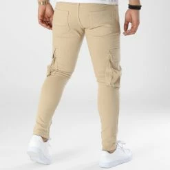 Promo 😉 Jogger Pant ES8107 Beige de 2Y Premium 🤩 -2Y Premium Soldes 2y premium 310928 ES8107 BEIGE 20220401T152810 04