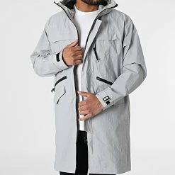 Sortie 🔥 Veste Zippée Capuche 10018 Gris de 2Y Premium 🎉