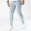 Grosses soldes 🥰 Jean Slim P22-016 Bleu Wash de 2Y Premium 😍 -2Y Premium Soldes 2y premium 311351 P22 016 BLUE 20220328T161414 01