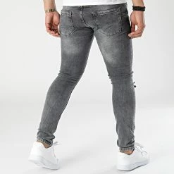 Meilleure vente ⌛ Jean Slim P22-017 Gris de 2Y Premium 🤩 -2Y Premium Soldes 2y premium 311352 P22 017 GREY 20220328T162001 04