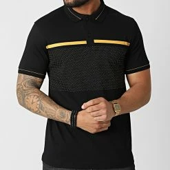 Tout neuf 👍 Polo Manches Courtes 2111 Noir de 2Y Premium 👏 -2Y Premium Soldes 2y premium 316291 2111 SIYAH 20220425T155527 03