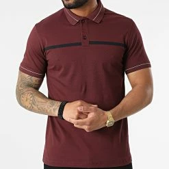 Le moins cher 🔥 Polo Manches Courtes 2111 Bordeaux de 2Y Premium 💯 -2Y Premium Soldes 2y premium 316294 2111 BORDO 20220425T160024 03