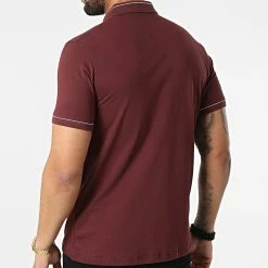Le moins cher 🔥 Polo Manches Courtes 2111 Bordeaux de 2Y Premium 💯 -2Y Premium Soldes 2y premium 316294 2111 BORDO 20220425T160025 04
