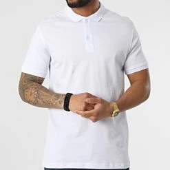 Nouveau 🔔 Polo Manches Courtes 2015 Blanc de 2Y Premium 🔔 -2Y Premium Soldes 2y premium 316296 2015 BEYAZ 20220425T160603 03