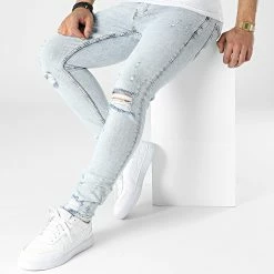 Sortie 🔔 Jean Skinny B7022 Bleu Wash de 2Y Premium ⭐ -2Y Premium Soldes 2y premium 316340 B7022 BLUE 20220422T145757 03