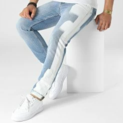 Offres ✨ Jean Slim B6789 Bleu Denim de 2Y Premium 👏 -2Y Premium Soldes 2y premium 316342 B6789 1 BLUE 20220422T145447 03