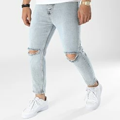 Tout neuf 🧨 Jean Regular ES8103 Bleu Denim de 2Y Premium ⌛