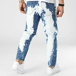 Tout neuf 😀 Jean B5728 Bleu Denim Blanc de 2Y Premium ❤️ -2Y Premium Soldes 2y premium 316344 B5728 BLUE 20220422T145508 04