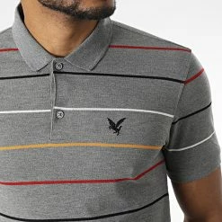 Remise ⌛ Polo Manches Courtes A Rayures 2012 Gris Chiné de 2Y Premium 😉 -2Y Premium Soldes 2y premium 316367 2012 GRI 20220503T161322 02