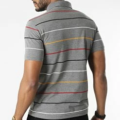 Remise ⌛ Polo Manches Courtes A Rayures 2012 Gris Chiné de 2Y Premium 😉 -2Y Premium Soldes 2y premium 316367 2012 GRI 20220503T161325 04