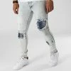 Acheter 🔥 Jean Slim B6114 Bleu Wash de 2Y Premium 🛒