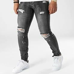 Les meilleures critiques de ❤️ Jean Skinny B5788 Noir de 2Y Premium 👍