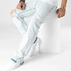 De gros 🛒 Jean Relaxed Fit ES3012 Bleu Wash de 2Y Premium 🔥 8 De gros 🛒 Jean Relaxed Fit ES3012 Bleu Wash de 2Y Premium 🔥 -2Y Premium Soldes 2y premium 318349 ES3012 BLUE 20220509T155549 03