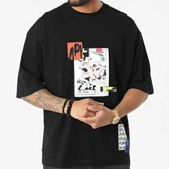 Budget ⌛ Tee 👕 Shirt FT-6122 Noir de 2Y Premium 👏 -2Y Premium Soldes 2y premium 318385 FT 6122 BLACK 20220510T161320 03